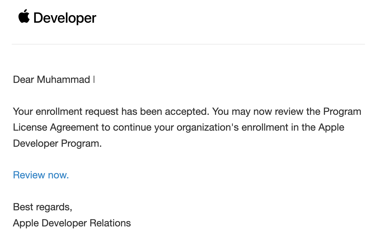 Email Notification
